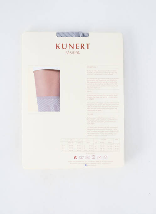 Collants gris KUNERT pour femme