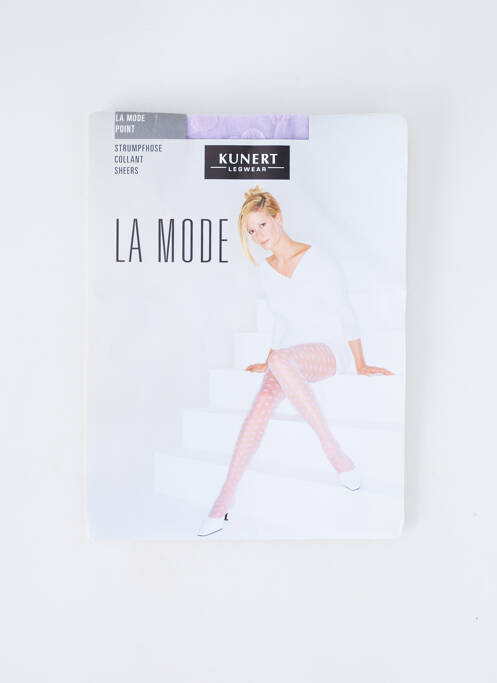 Collants violet KUNERT pour femme