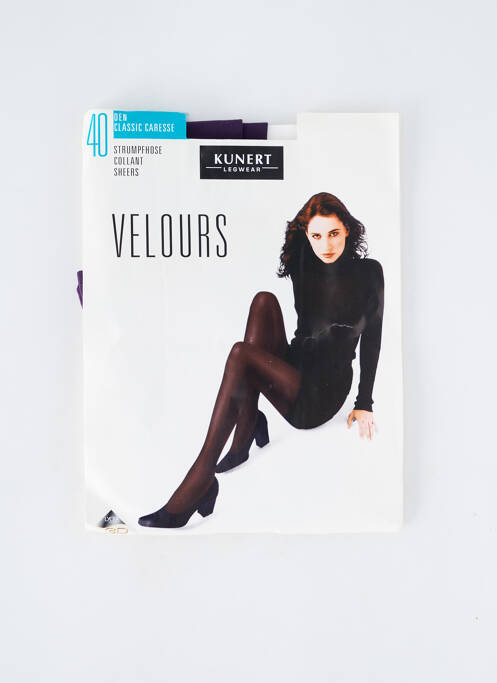 Collants violet KUNERT pour femme