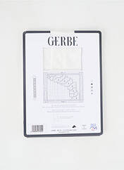 Bas blanc GERBE pour femme seconde vue