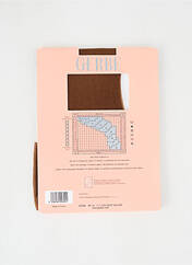 Bas marron GERBE pour femme seconde vue