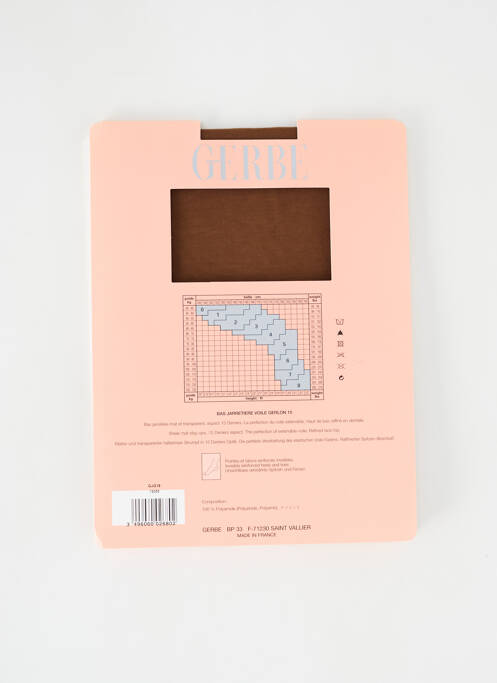 Bas chair GERBE pour femme