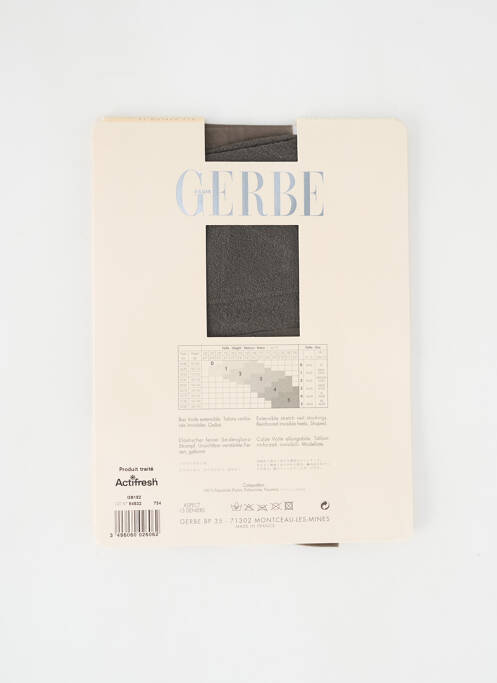 Bas gris GERBE femme