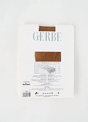 Collants stretch noir GERBE femme