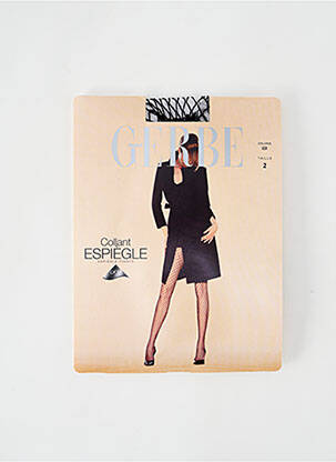 Collants stretch noir GERBE femme