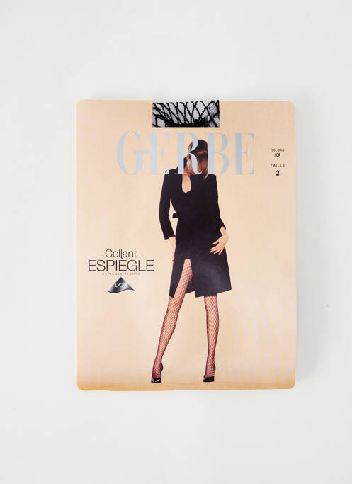 Collants noir GERBE pour femme