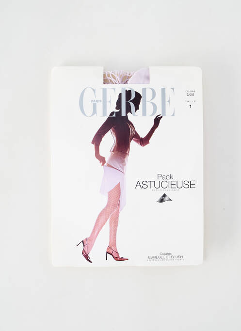 Collants violet GERBE pour femme