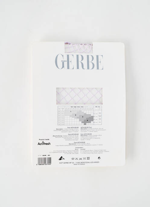 Collants violet GERBE pour femme