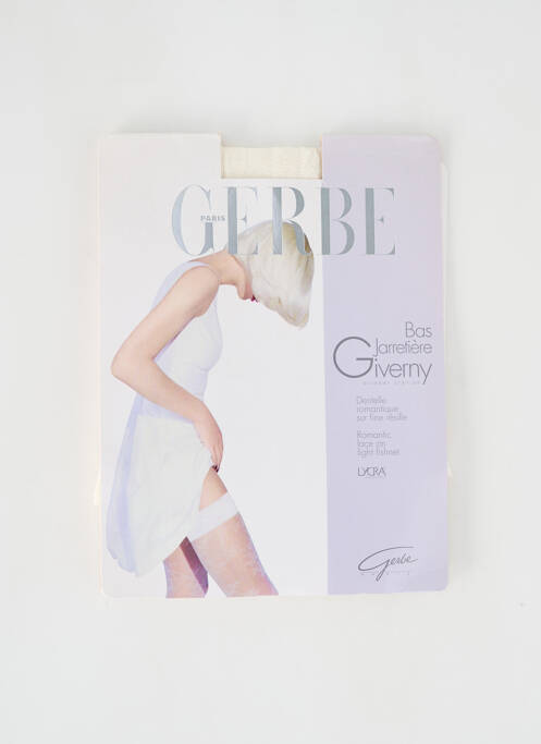 Bas beige GERBE pour femme