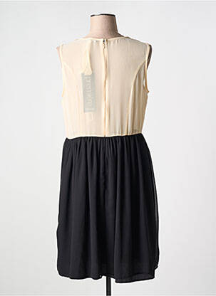 Robe mi-longue coupe fluide sans manche noir FRACOMINA femme