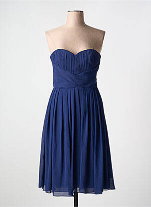 Robe courte sans manche sans manche bleu MINIMUM femme