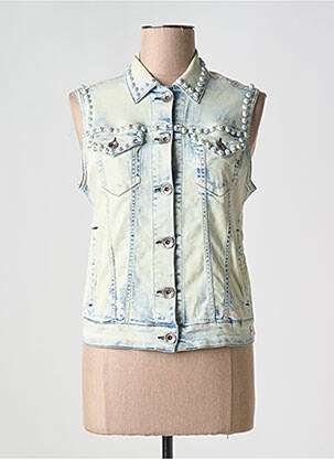 Veste casual poches bleu REPLAY femme