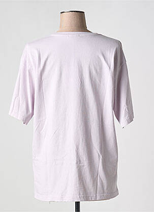 T-shirt imprimé fantaisie manches courtes violet ADILYNN femme
