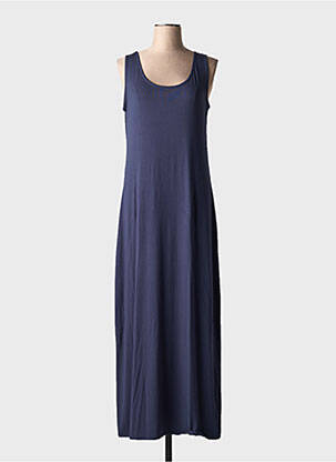 Robe longue sans manche sans manche bleu RENDEZ-VOUS femme