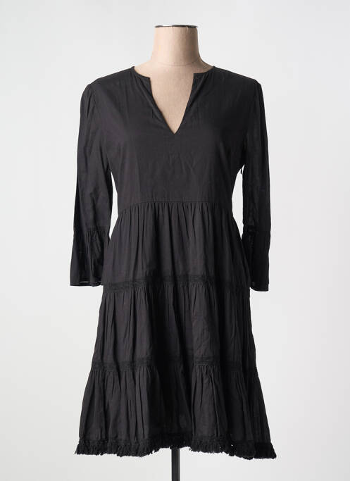 Robe mi-longue noir GAUDI pour femme