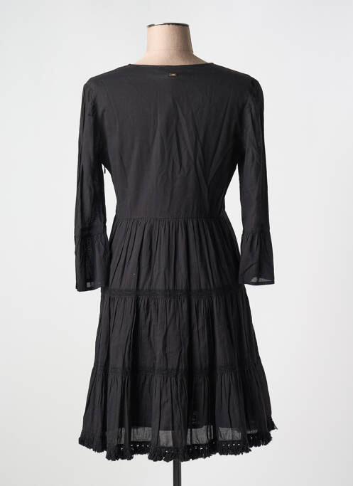 Robe mi-longue noir GAUDI pour femme