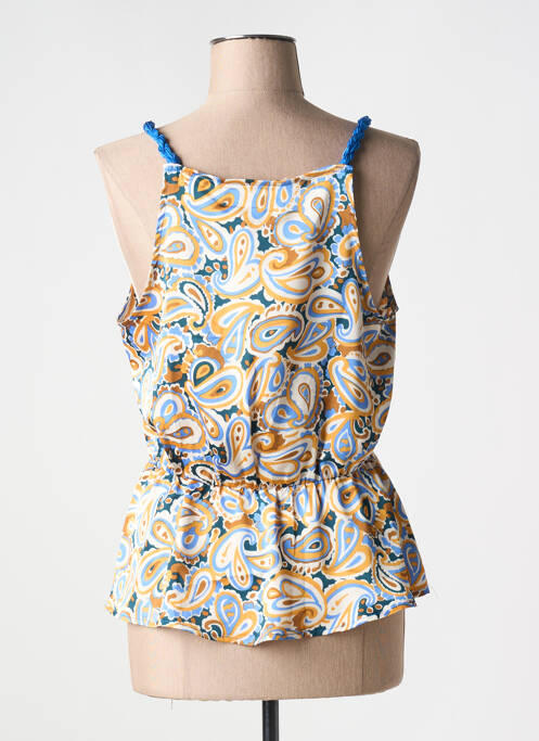 Top bleu LAMIAR pour femme