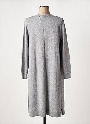 Gilet manches longues coupe cintrée gris TUZZI femme