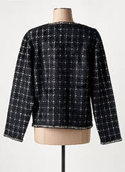 Gilet manches longues noir PASSIONI pour femme seconde vue