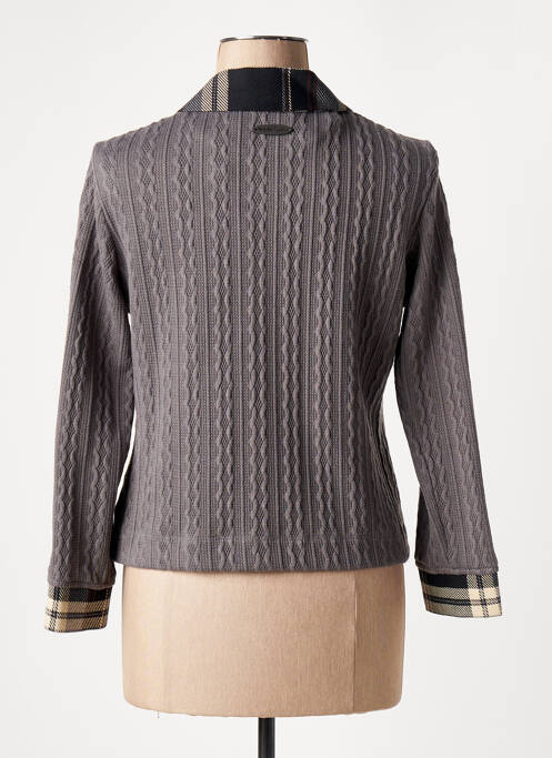 Blazer gris POUPEE CHIC pour femme