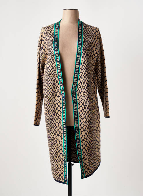 Gilet manches longues beige TUZZI pour femme