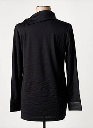 Tunique manches longues manches longues noir DOLCEZZA femme