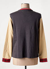 Sweat-shirt beige POUPEE CHIC pour femme seconde vue