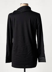 Tunique manches longues noir DOLCEZZA pour femme seconde vue