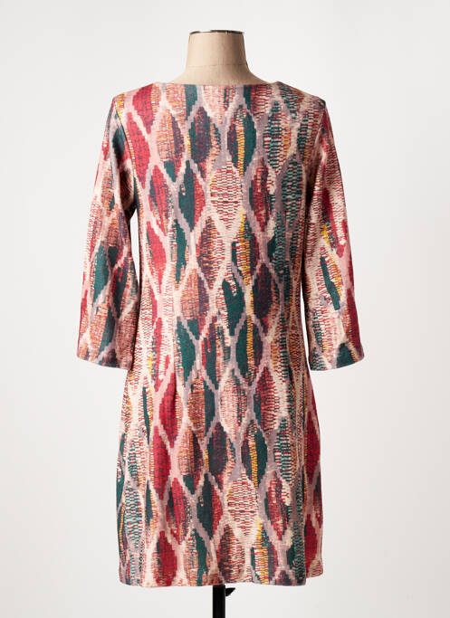 Robe courte rose K-DESIGN pour femme