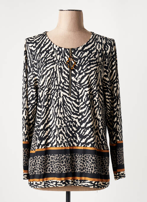 T-shirt noir K-DESIGN pour femme