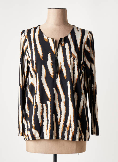 T-shirt noir K-DESIGN pour femme