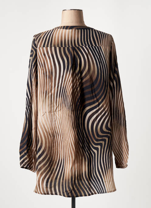 Tunique manches longues marron TUZZI pour femme