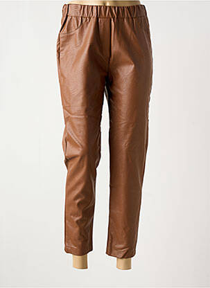 Jegging taille normale taille normale marron LAFTY LIE femme