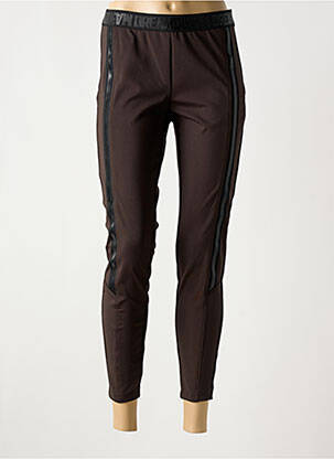Legging taille haute taille haute marron TUZZI femme