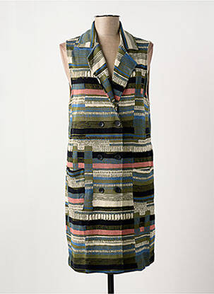 Gilet sans manche maille fine vert ALDO MARTIN'S femme