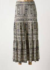 Jupe longue beige K-DESIGN pour femme seconde vue