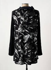 Tunique manches longues noir DOLCEZZA pour femme seconde vue