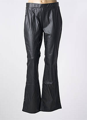Pantalon flare taille normale taille normale noir ANNA MONTANA femme