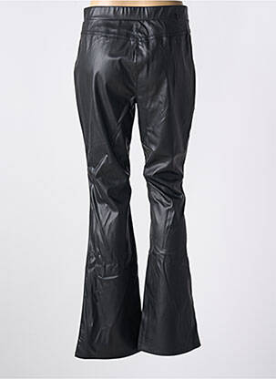 Pantalon flare taille normale taille normale noir ANNA MONTANA femme