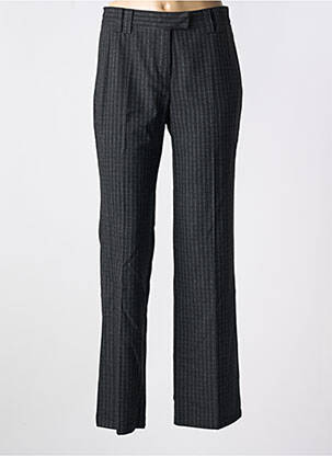 Pantalon chino taille normale taille normale noir ANNA MONTANA femme