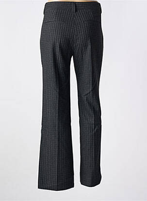 Pantalon chino taille normale taille normale noir ANNA MONTANA femme