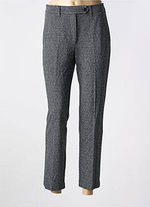 Pantalon slim stretch taille normale gris ANNA MONTANA femme