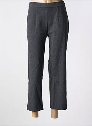 Pantalon 7/8 stretch taille normale gris ANNA MONTANA femme