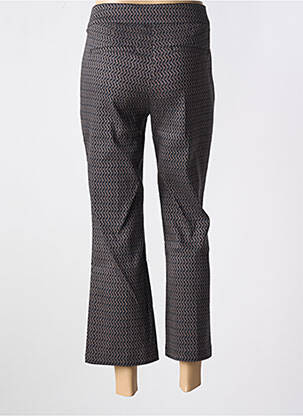 Pantalon 7/8 stretch taille normale marron ANNA MONTANA femme