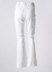 Jean coupe flare blanc ANNA MONTANA pour femme seconde vue