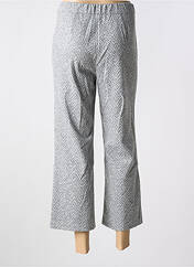 Pantalon 7/8 gris ANNA MONTANA pour femme seconde vue