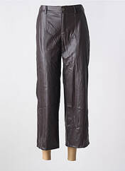 Pantalon 7/8 marron ANNA MONTANA pour femme seconde vue