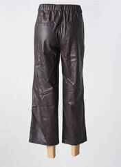 Pantalon 7/8 marron ANNA MONTANA pour femme seconde vue