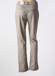 Pantalon chino beige ANNA MONTANA pour femme seconde vue