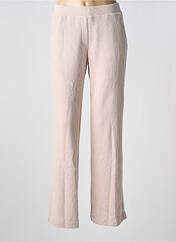 Pantalon droit beige ANNA MONTANA pour femme seconde vue